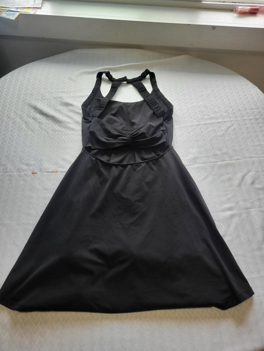 Black Mini Dress — Classic Women's Skater Dress